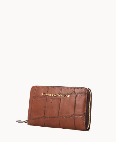 Denison Zip Around Phone Wristlet