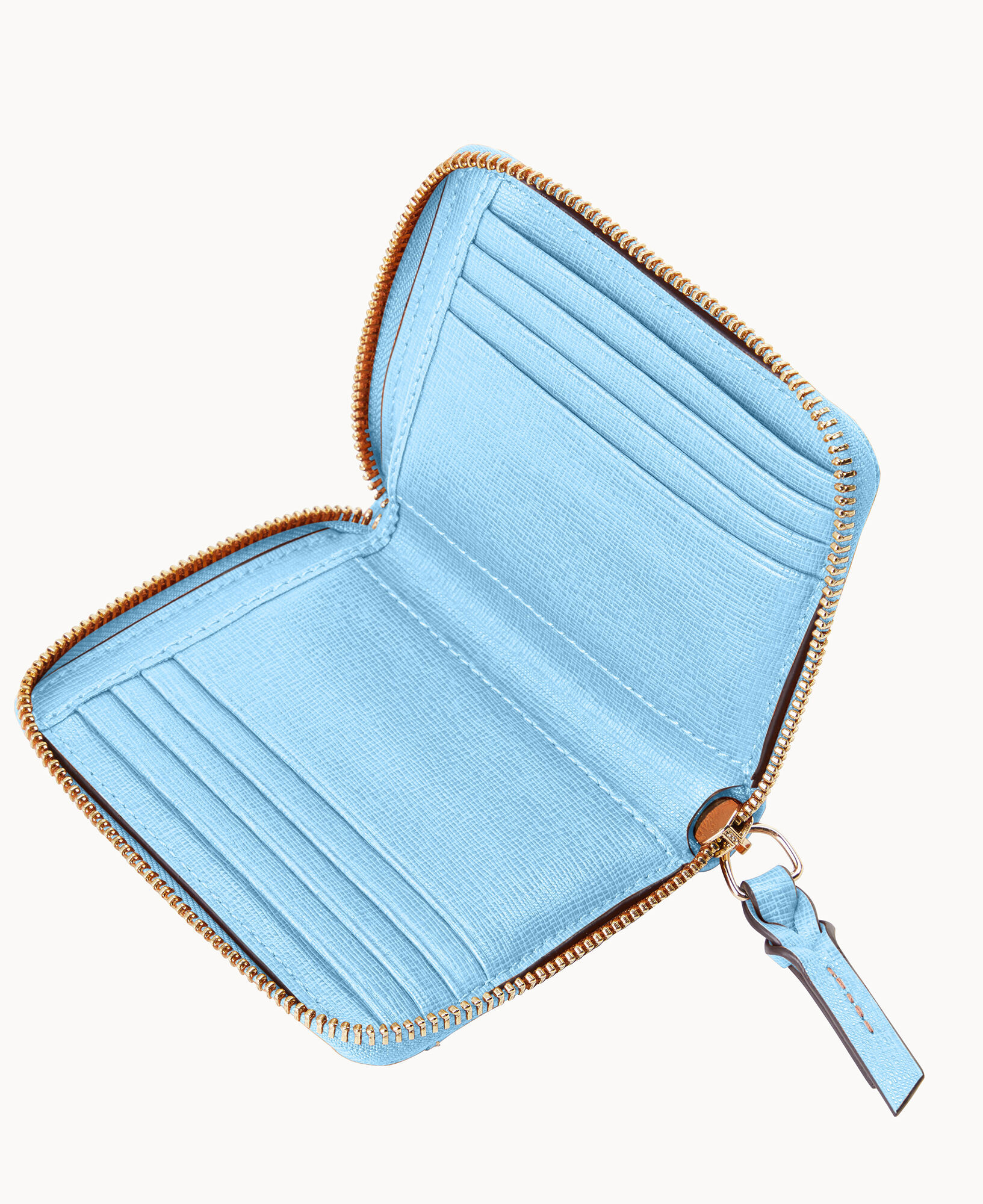 Dooney Bourke Saffiano Small Zip Around Wallet