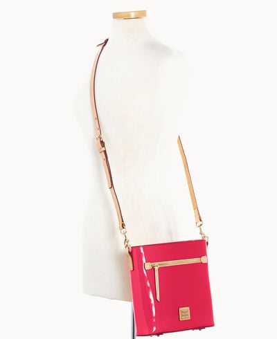 Patent Zip Crossbody