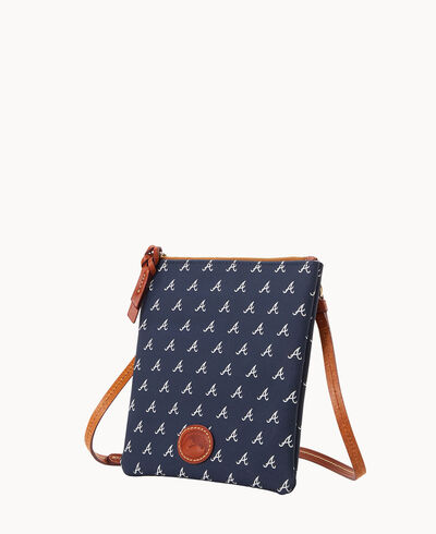 MLB Braves North South Top Zip Crossbody