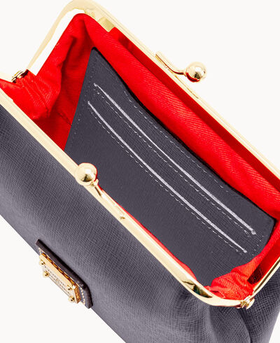 Saffiano Large Framed Purse