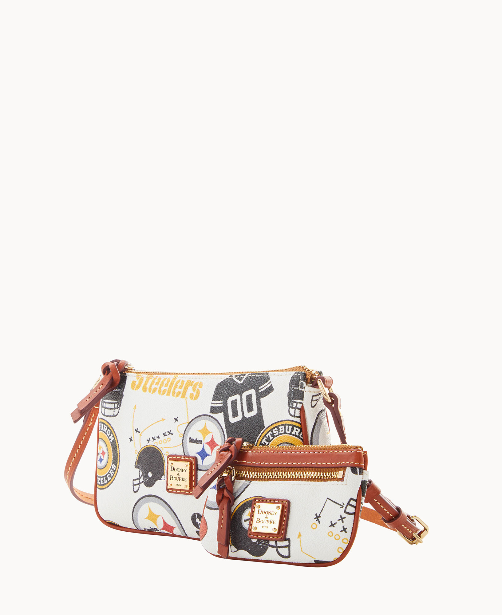 Dooney and bourke steelers crossbody outlet