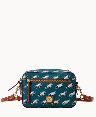 NFL Eagles Camera Zip Crossbody