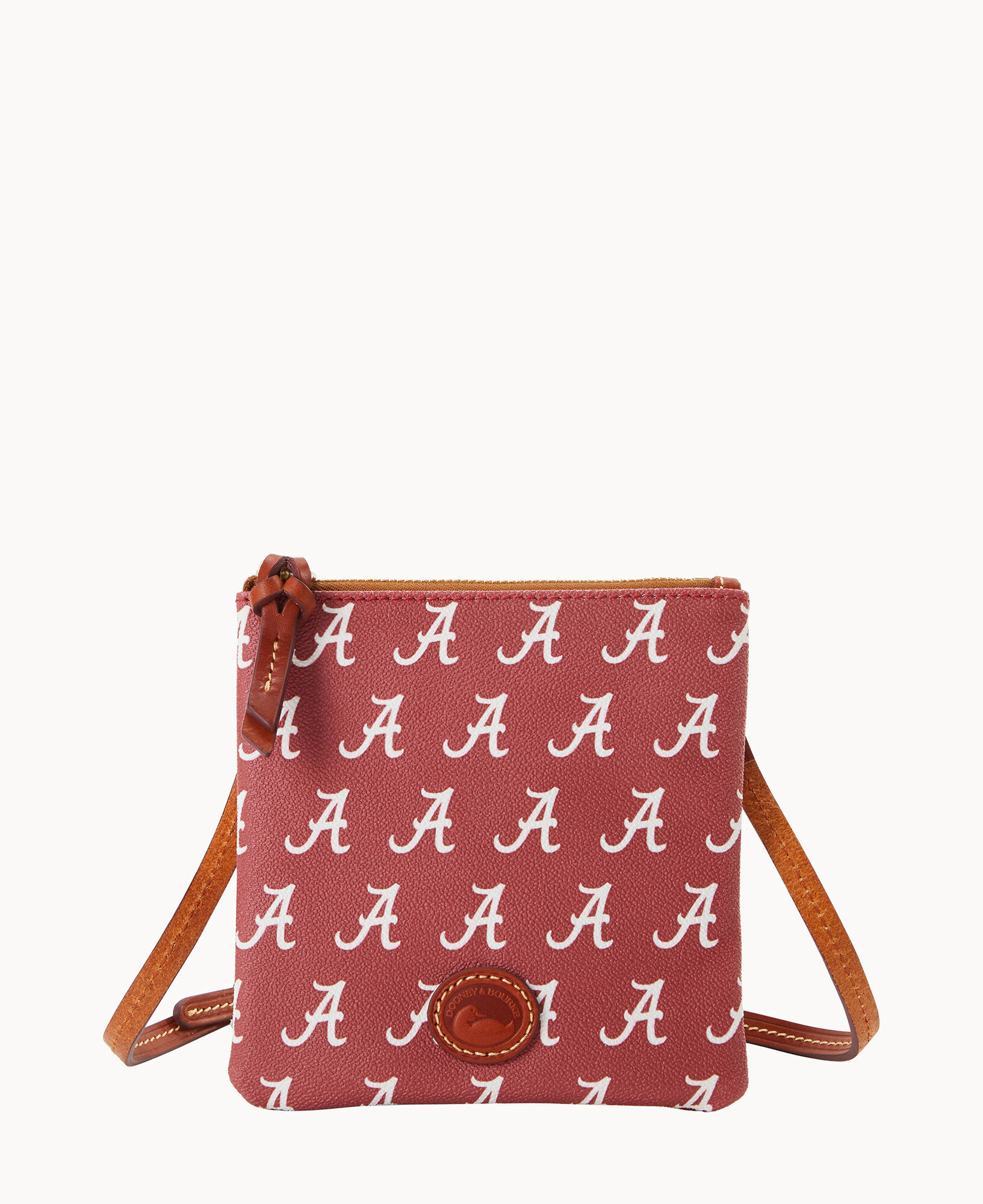 Dooney Bourke Collegiate University of Alabama Small North South Top Zip Crossbody