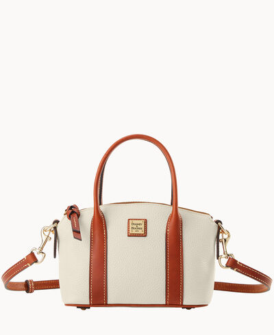 Pebble Grain Small Madeline Satchel