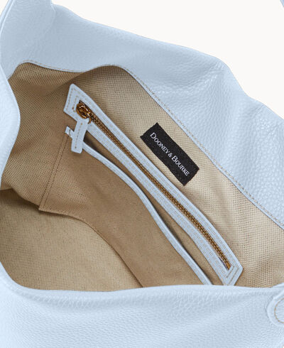 Pebble Grain Small Logo Lock Sac