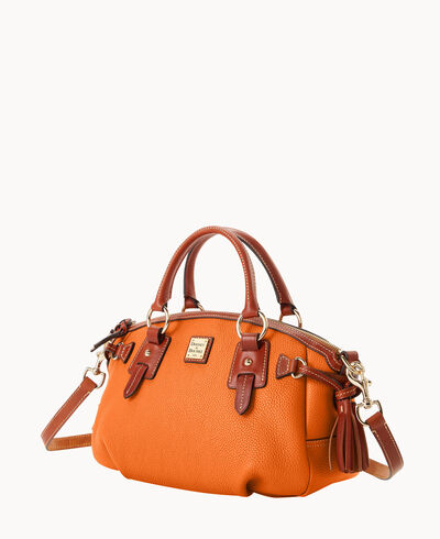 Pebble Grain Medium Mail Satchel