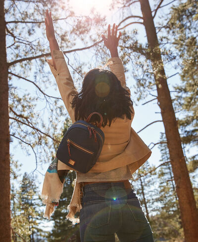 Pebble Grain Small Ronnie Backpack