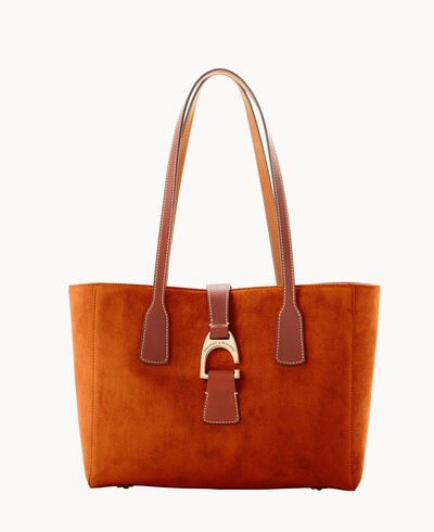 Suede Small Shannon Tote