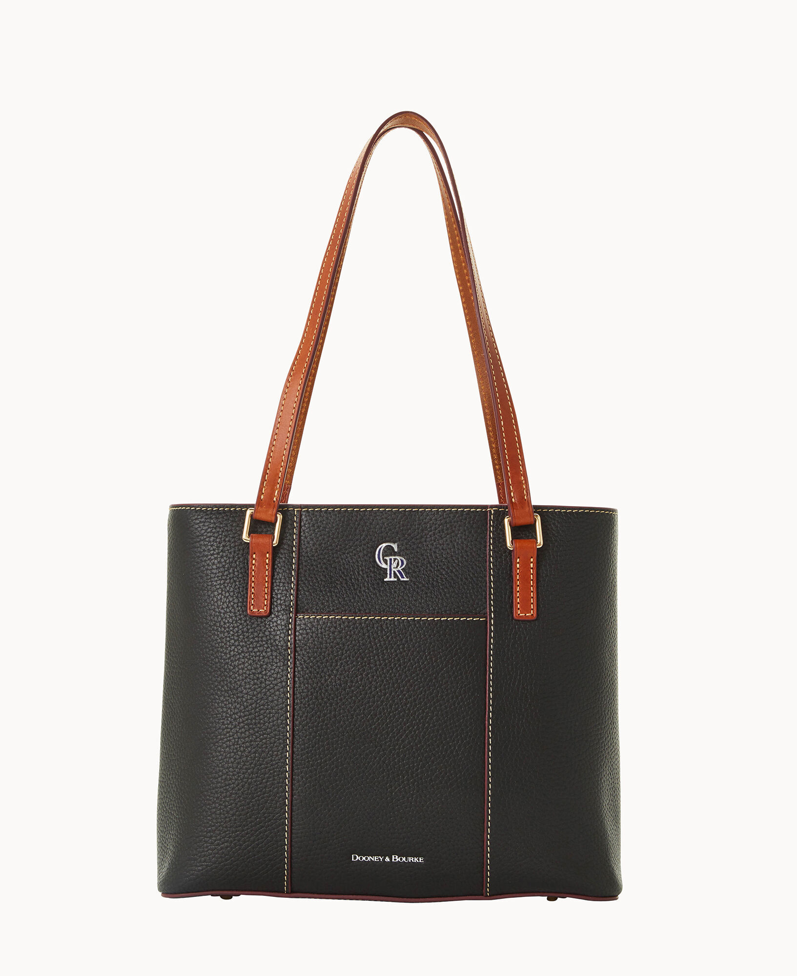Dooney and bourke pebble leather tote outlet