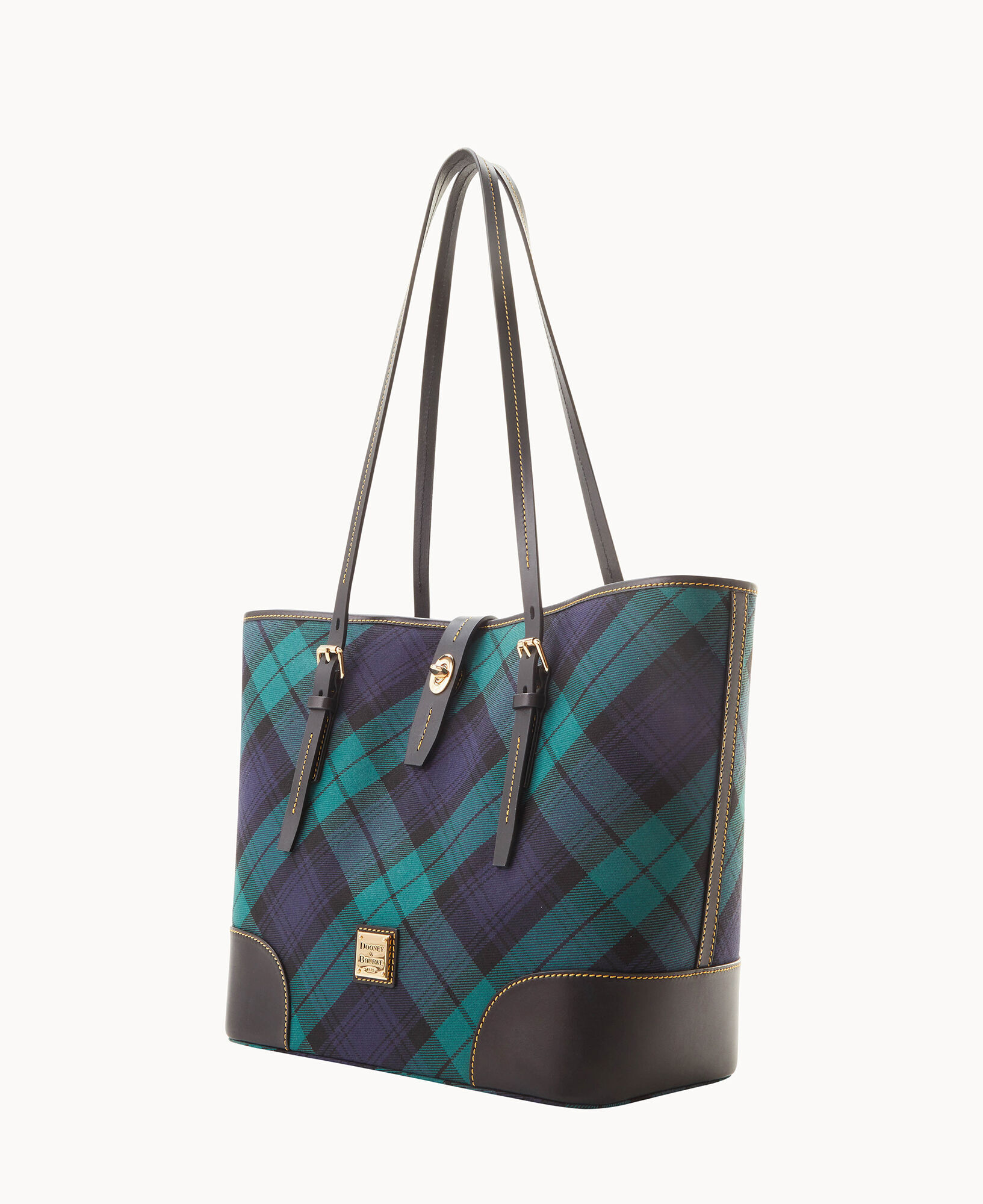 Dooney Bourke Tartan Dover Tote