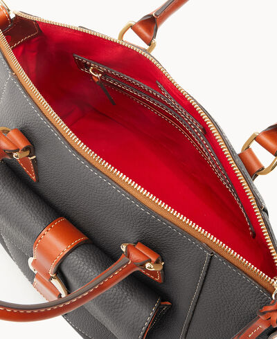 Pebble Grain Naomi Satchel