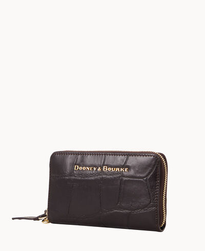 Denison Zip Around Phone Wristlet