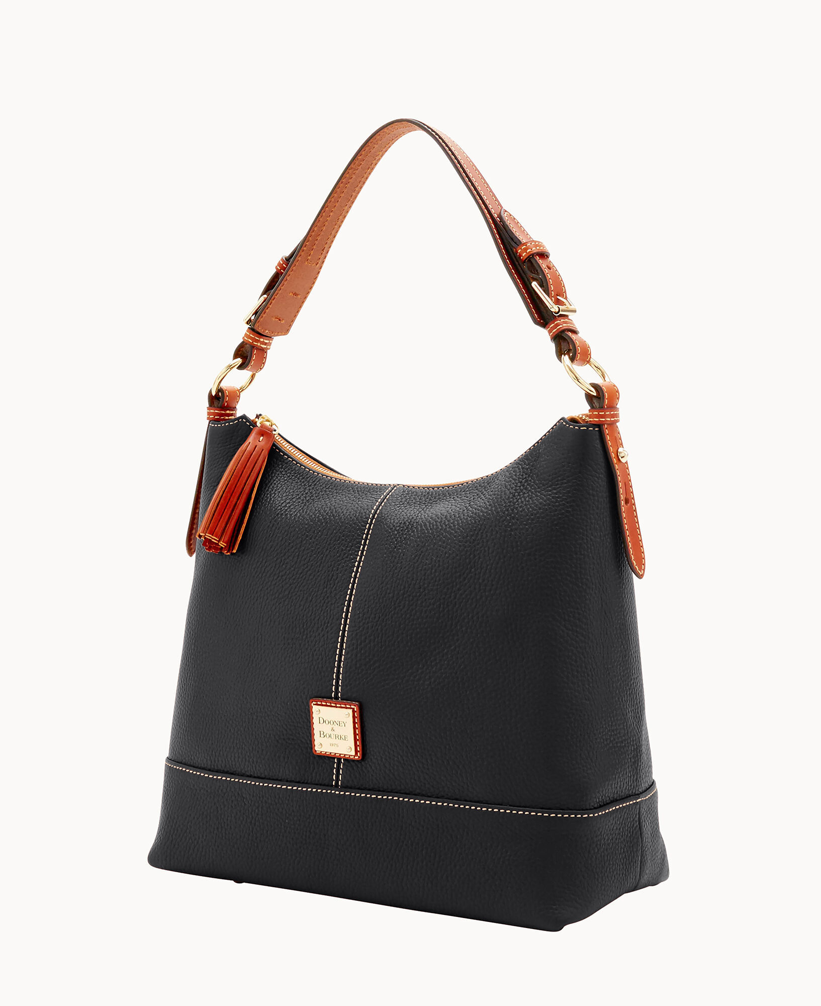 Dooney and bourke deals handbags black leather