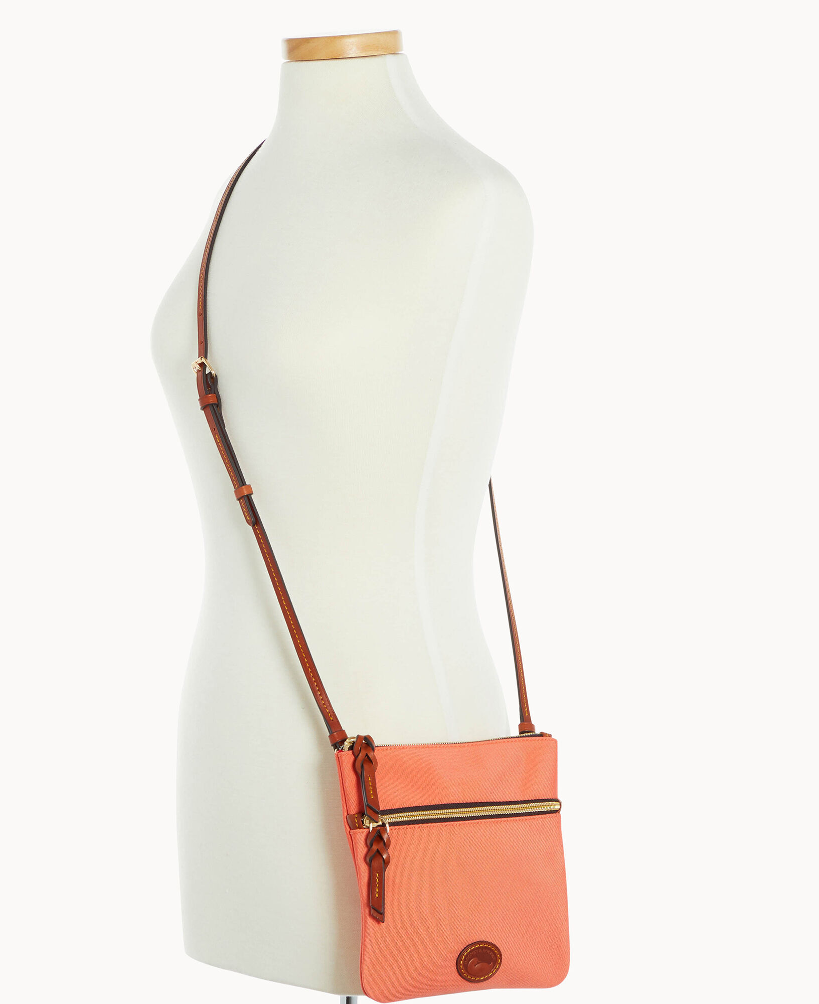 Dooney Bourke Nylon Double Zip Crossbody