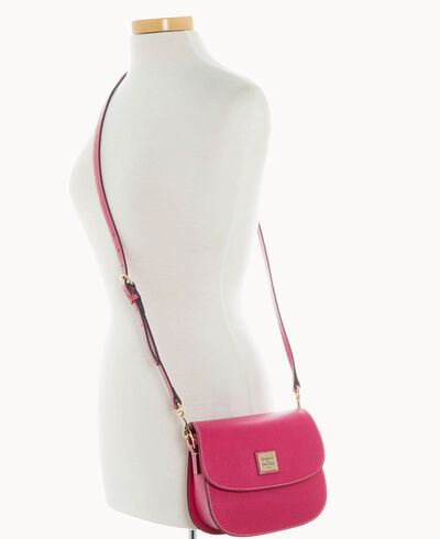Saffiano Saddle Bag