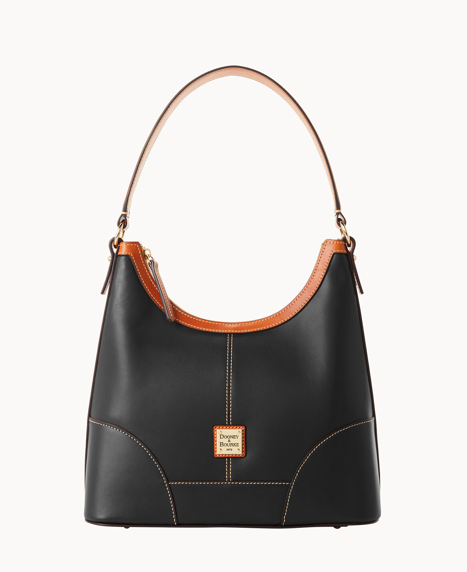 Dooney and bourke smooth leather hobo 2025