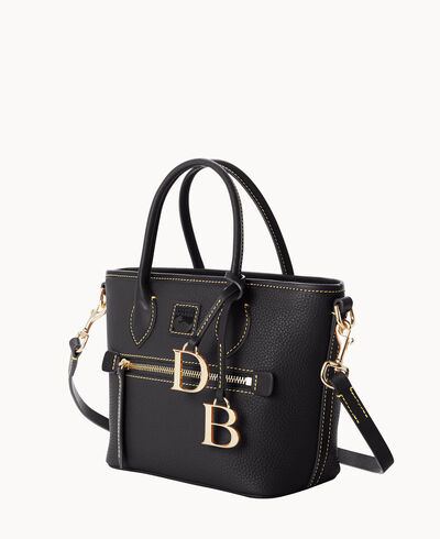 Pebble Grain Small Handle Tote