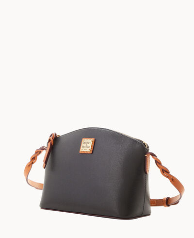 Saffiano Penny Crossbody