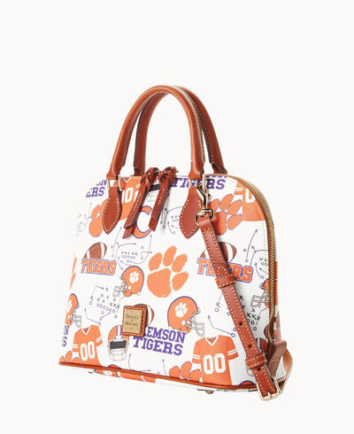 Collegiate Clemson Zip Zip Satchel