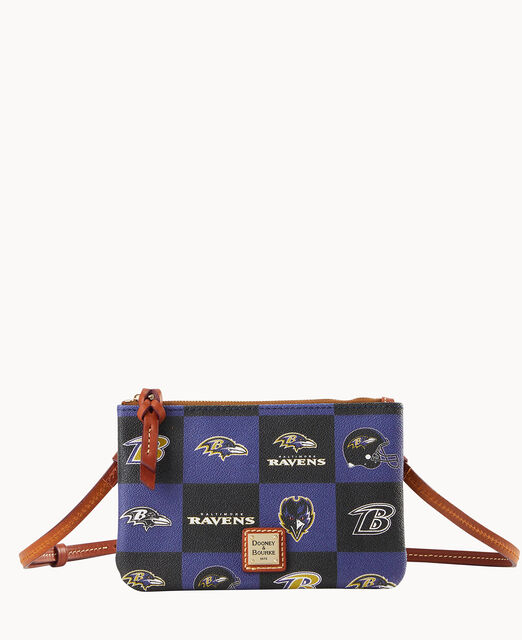 NFL Ravens Top Zip Crossbody