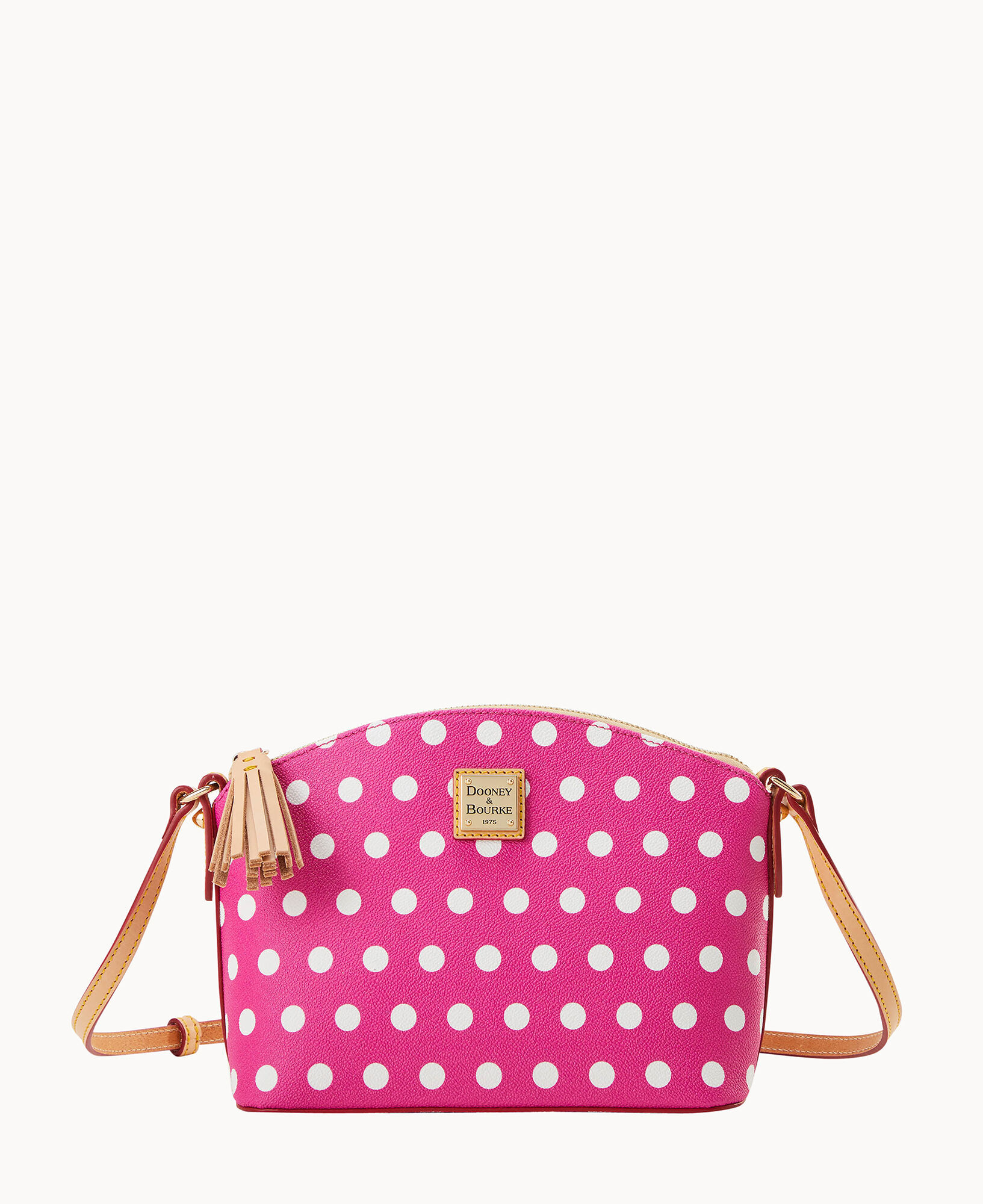 Dooney and bourke deals polka dot satchel