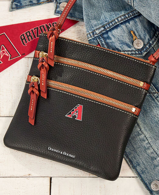 MLB Diamondbacks N S Triple Zip Crossbody