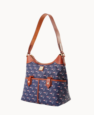 NFL Patriots Zip Hobo