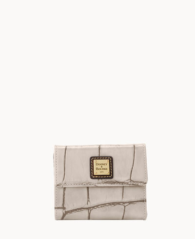 Denison Small Flap Credit Card Wallet