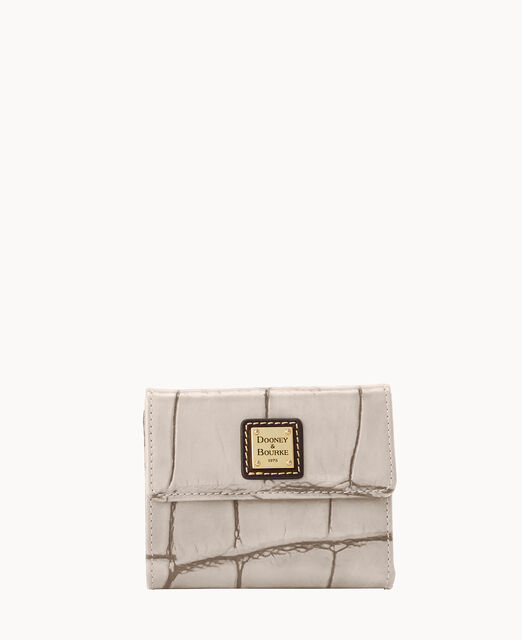 Denison Small Flap Credit Card Wallet