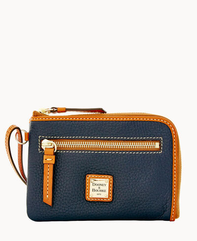 Pebble Grain Multi Functional Zip Around