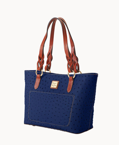 Ostrich Small Gretchen Tote