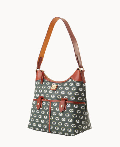 NFL Packers Zip Hobo