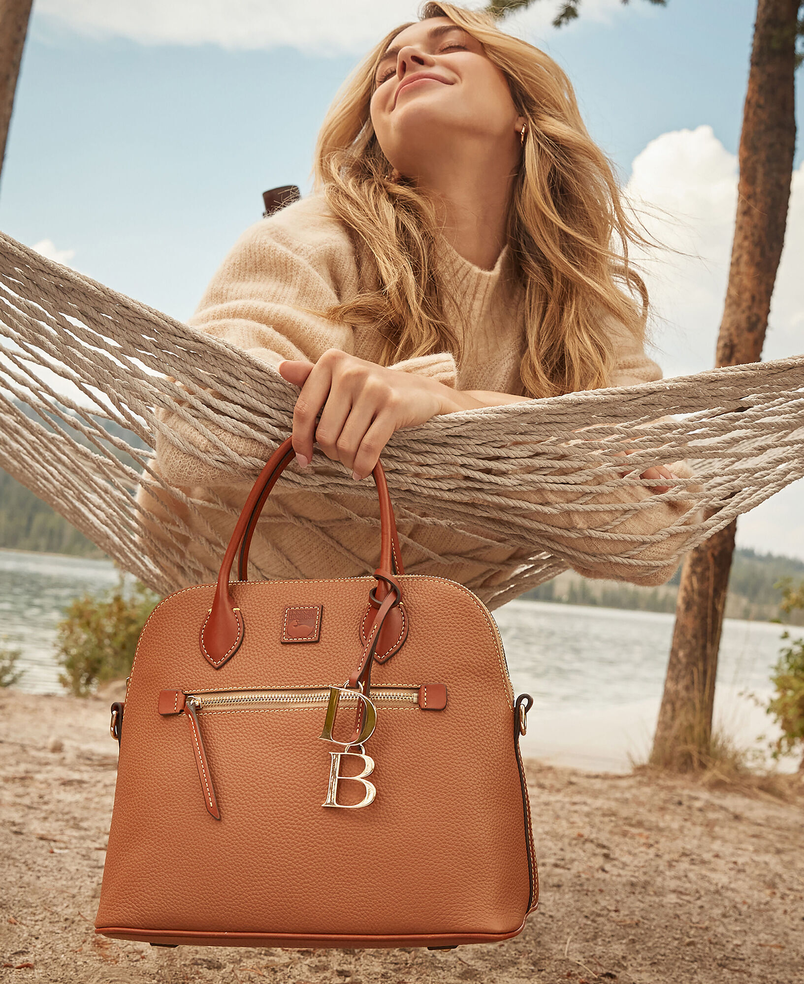 Camden saffiano domed pocket crossbody sales