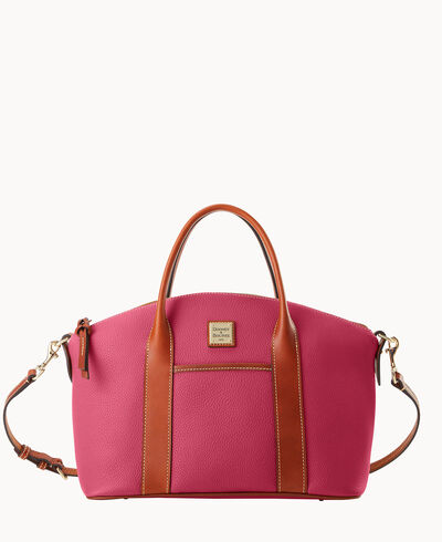 Pebble Grain Madeline Satchel