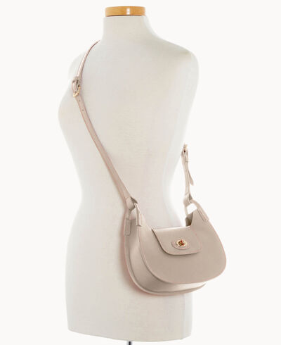 Sweety Leather Crossbody Hobo