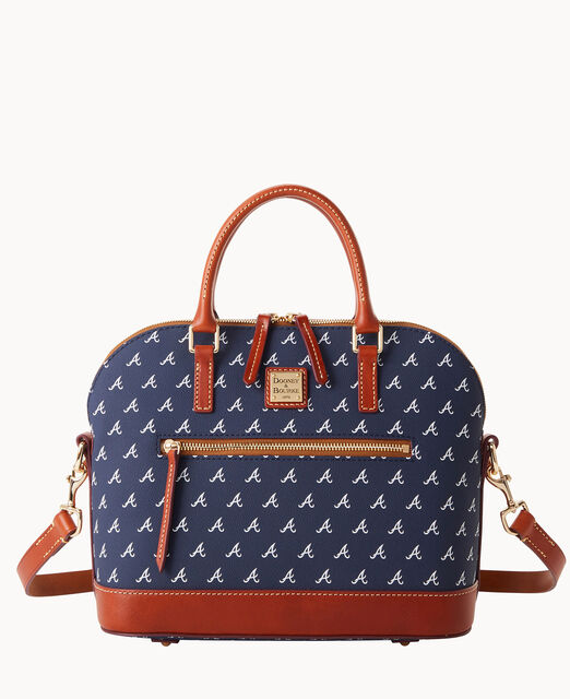 MLB Braves Crossbody Pouchette