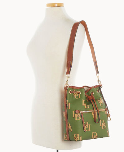 Monogram Drawstring