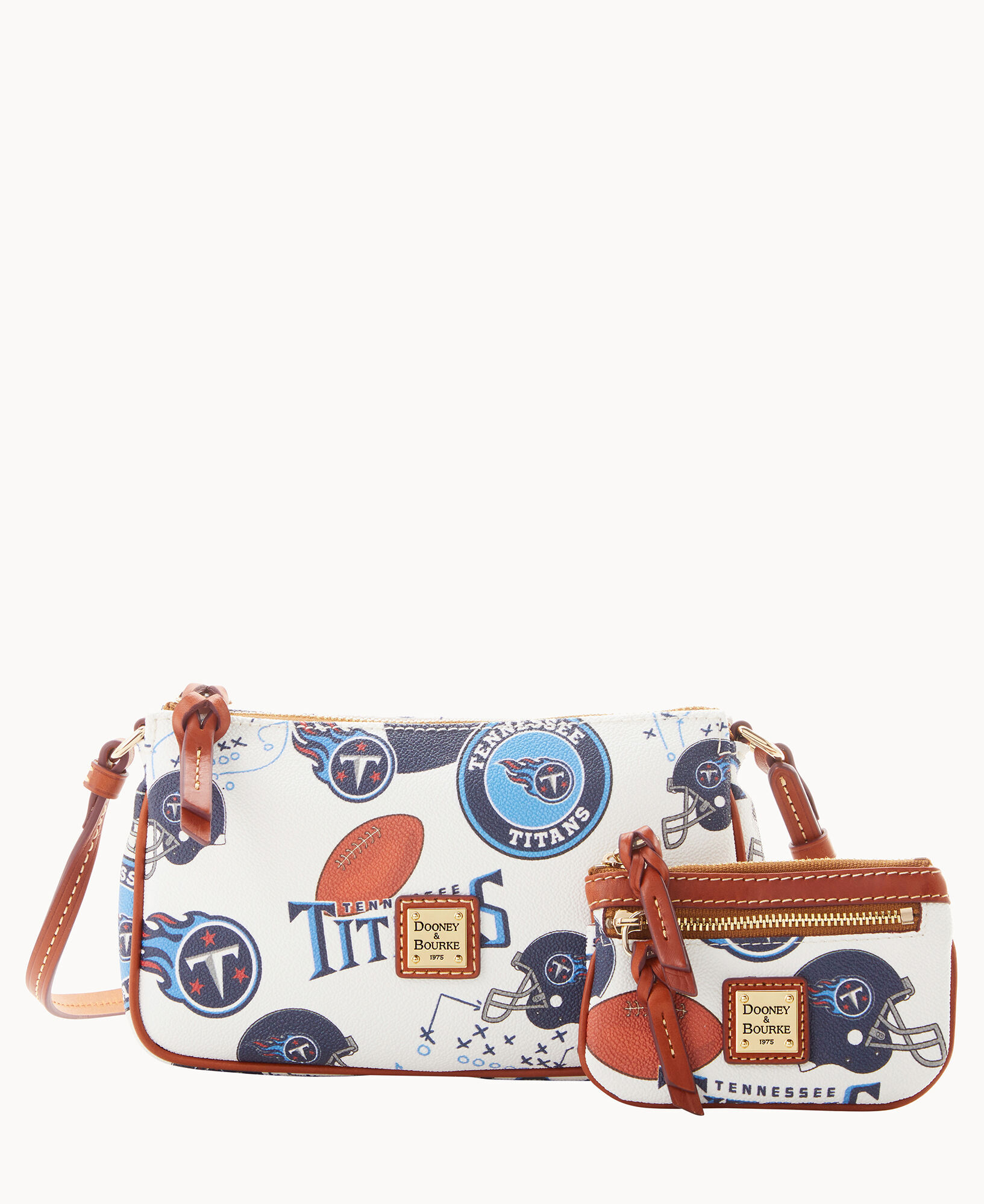 Dooney Bourke NFL Titans Lexi Crossbody Sm Coin Case