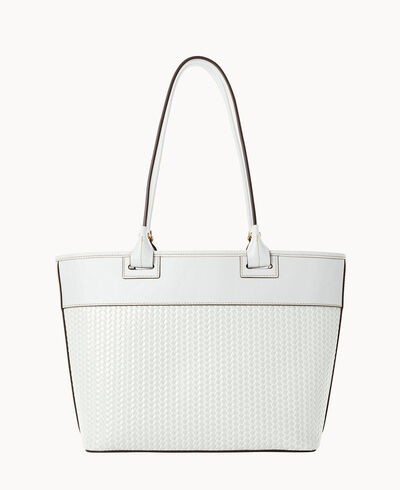 Beacon Woven Zip Tote