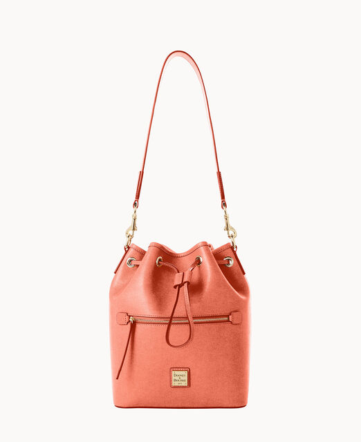 Saffiano Drawstring