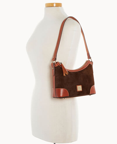 Suede Shoulder Bag