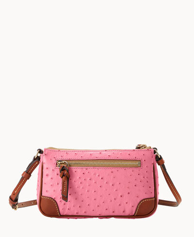 Ostrich Slim Crossbody
