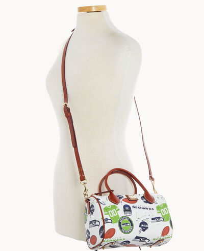 NFL Seahawks Barrel Satchel