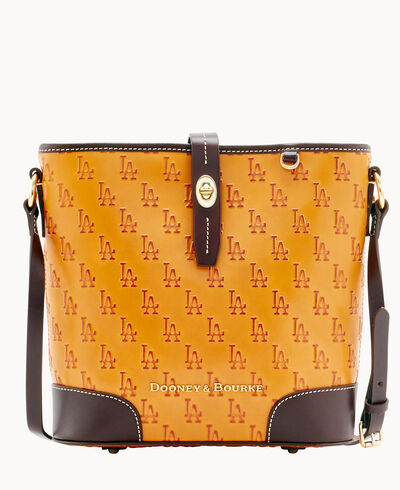 MLB Dodgers Crossbody Bucket