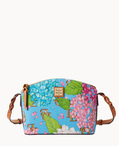 Hydrangea Monogram Penny Crossbody