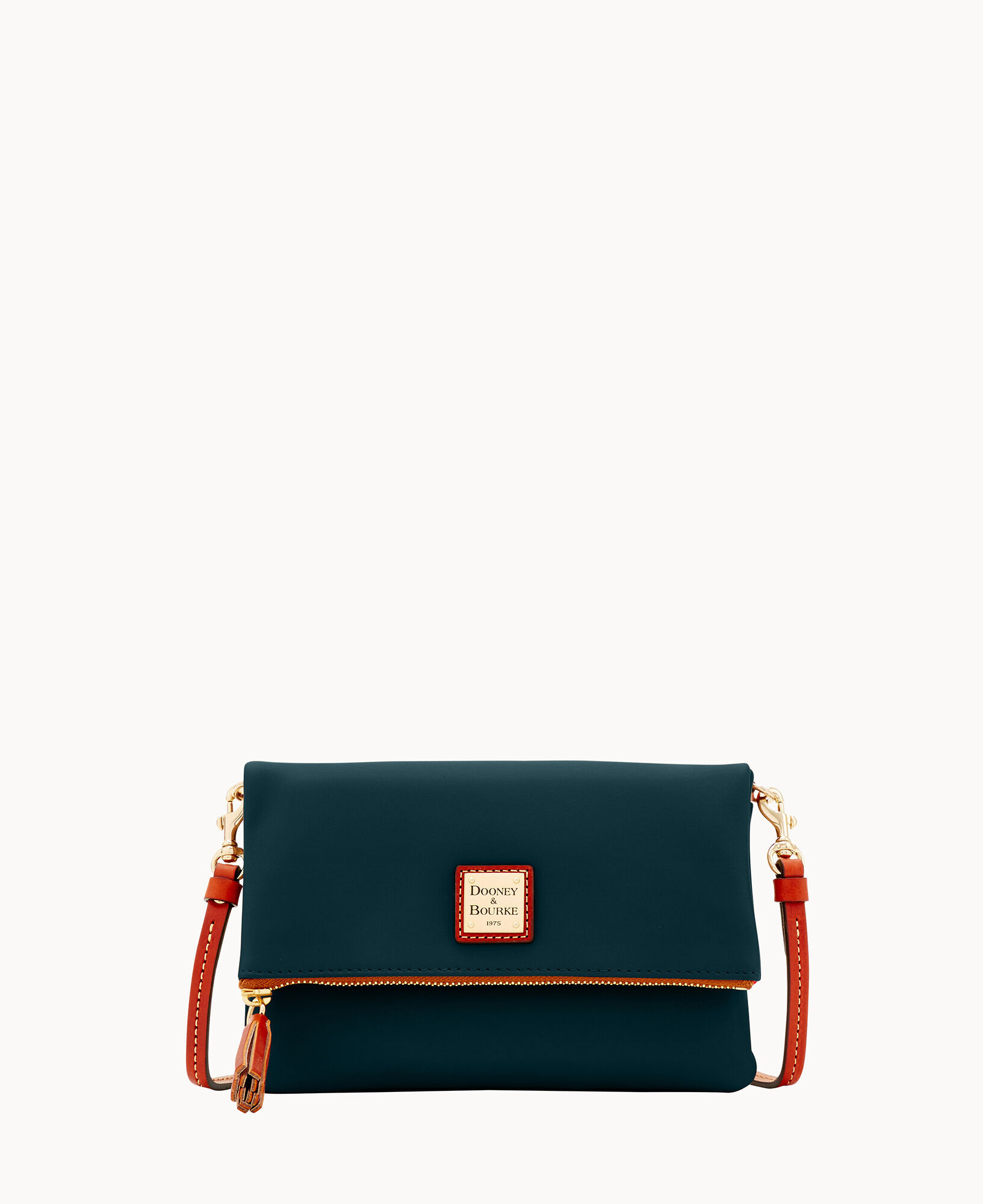 Dooney Bourke Wexford Leather Foldover Zip Crossbody