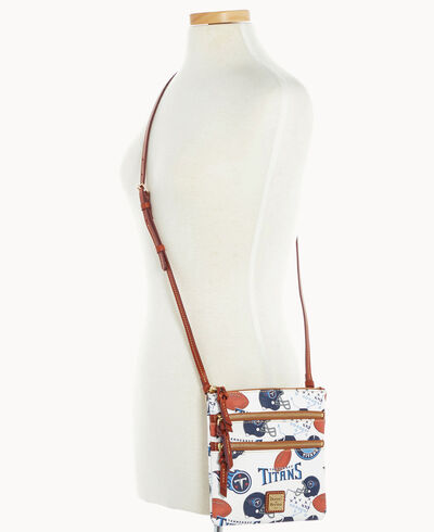 NFL Titans North South Triple Zip Crossbody