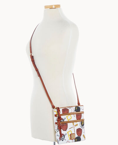 MLB Pirates N S Triple Zip Crossbody