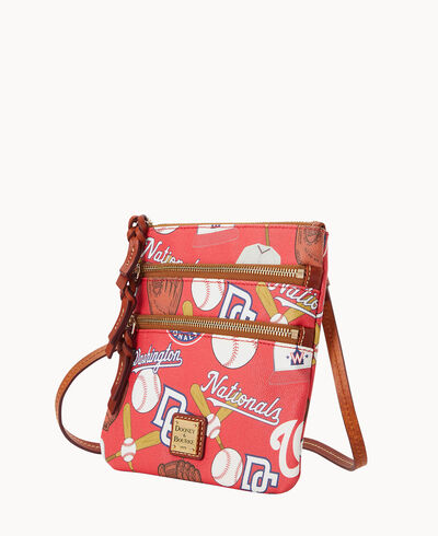 MLB Nationals North South Triple Zip Crossbody